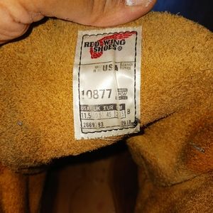 Redwing 10877 moc toe